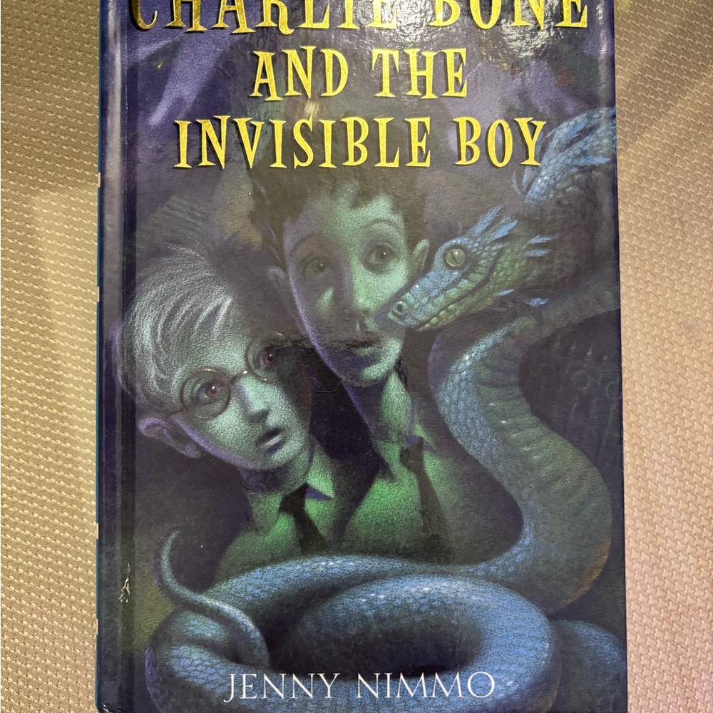 Charlie Bone and the Invisible Boy Book